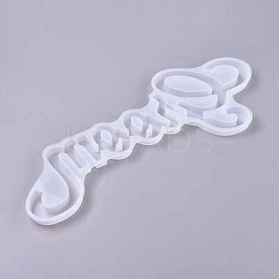 Wedding DIY Word Groom Silicone Molds DIY-K017-08-1