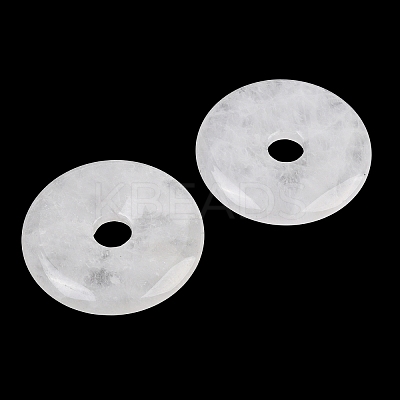 Natural White Jade Pendants G-P532-01A-29-1