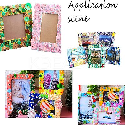 Unfinished Natural Wood Photo Frames WOOD-NB0001-53-1