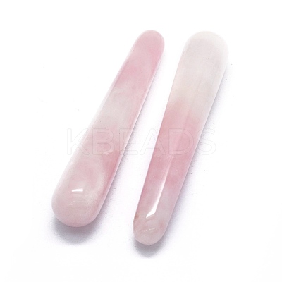 Natural Rose Quartz Massage Sticks G-O175-04-1