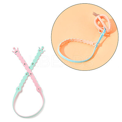 Silicone Baby Pacifier Holder Chains SIL-P004-B01-1