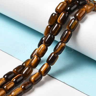 Natural Tiger Eye Beads Strands G-G980-19-1