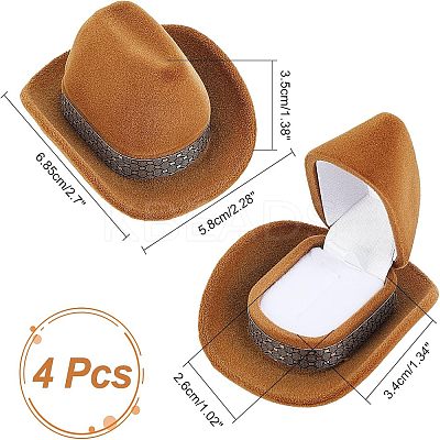Cowboy Hat Velvet Boxes CON-CA0001-012-1