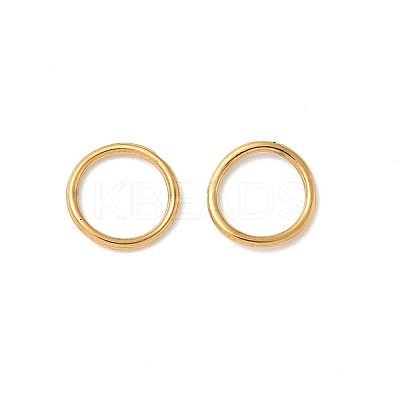 304 Stainless Steel Closed Jump Rings STAS-L300-001G-1
