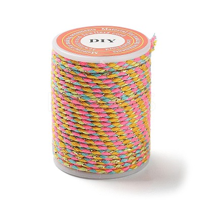 4-Ply Polycotton Cord with Metallic Thread OCOR-Z003-D111-1