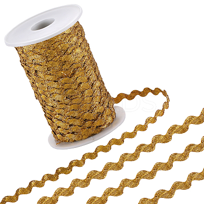 2 trands Polyester Wave Bending Fringe Trim OCOR-GF0003-02I-1