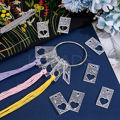 20Pcs Acrylic Floss Bobbin TOOL-OC0001-92B-1