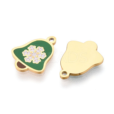 304 Stainless Steel Enamel Charms STAS-T065-58G-02-1