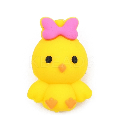 Easter Silicone Beads SIL-I020-02A-1