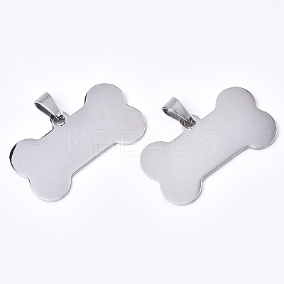 Tarnish Resistant 304 Stainless Steel Pendants STAS-N087-40-1