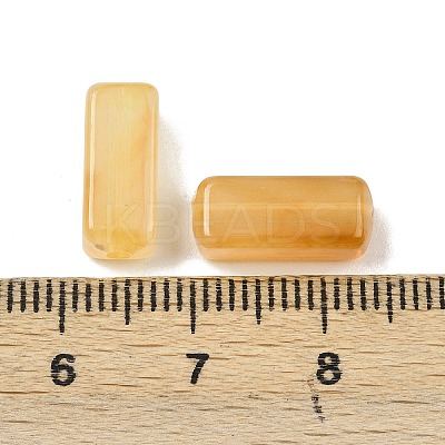 Opaque Acrylic Beads MACR-C037-02E-1