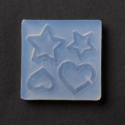 DIY Star & Heart Linking Ring Silicone Molds SIMO-B001-08-1
