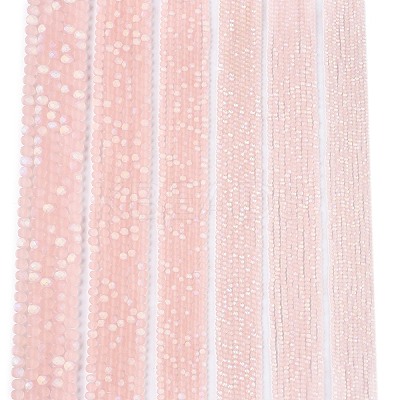 Transparent Glass Beads Strands LS-EGLA-A044-T4mm-MB22-1