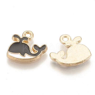 Alloy Enamel Charms ENAM-S115-037A-1
