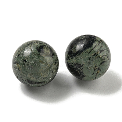 Natural Rhyolite Jasper Round Ball Figurines Statues for Home Office Desktop Decoration G-P532-02A-11-1