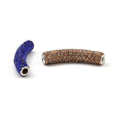 Brass Middle East Rhinestone Beads RB-C1301-M-1