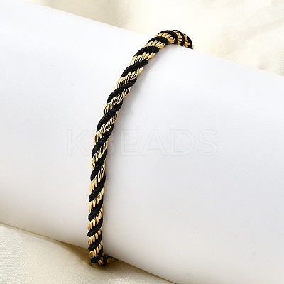 304 Stainless Steel Nylon Cord String Bracelets BJEW-Z124-01G-1