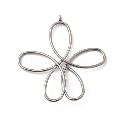 Non-Tarnish 304 Stainless Steel Pendants LS-STAS-C085-02P-1