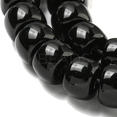 Opaque Glass Beads Strands X-GLAA-NH0002-B02-1