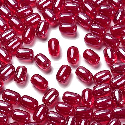 Opaque Glass Beads GLAA-Z012-01I-1