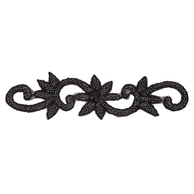 Flower Hotfix Rhinestone DIY-WH0504-33C-1