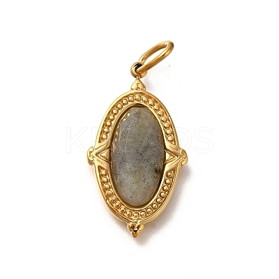 Natural Labradorite Pendants STAS-A104-08G-02-1
