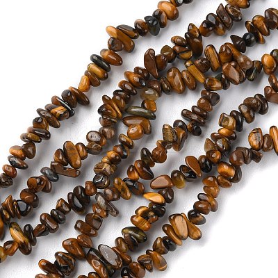 Natural Tiger Eye Beads Strands G-G0003-B22-1