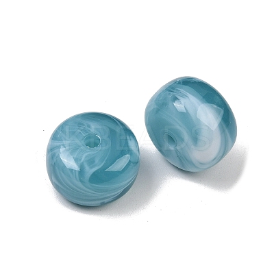Opaque Acrylic Beads X-MACR-C037-03E-1