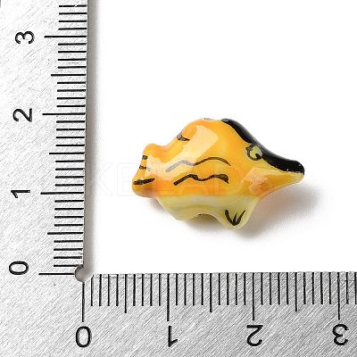 Handmade Porcelain Beads PORC-Z006-04C-1