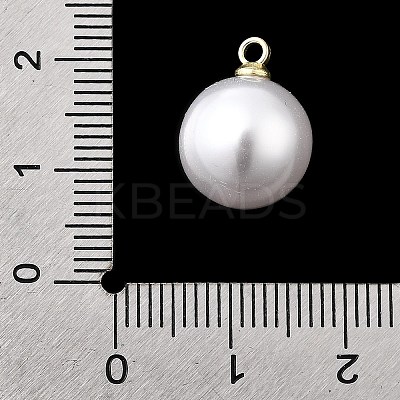 ABS Plastic Imitation Pearl Pendants FIND-H052-01G-04G-1