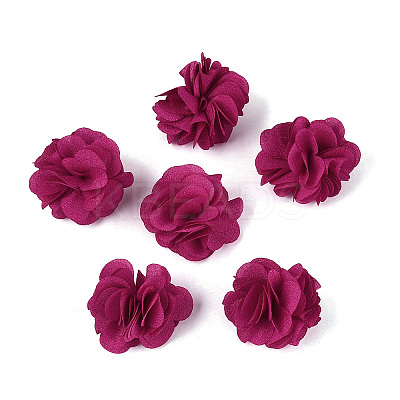 Polyester Fabric Flowers FIND-ZX004-11-11-1