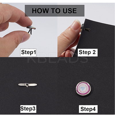 100Pcs Iron Brads DIY-GF0007-42P-1