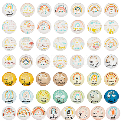 Glass Cabochons GGLA-PH0001-43A-1