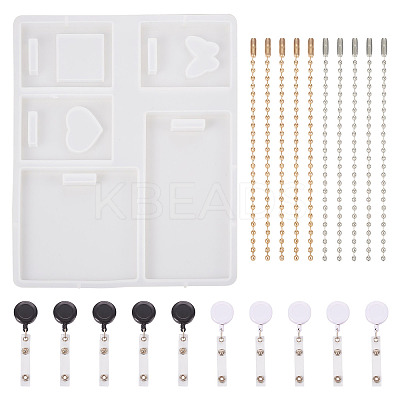 DIY ID Card Badge Holder Making Kit DIY-TA0004-85-1