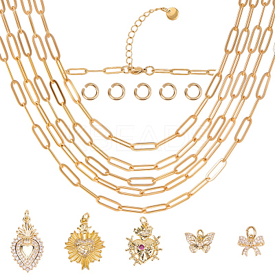 DIY Necklaces Making Kits DIY-BBC0002-74-1