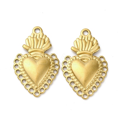 304 Stainless Steel Sacred Heart Chandelier Component Links STAS-Z142-03G-01-1