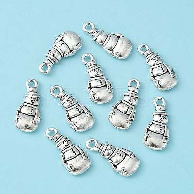 Tibetan Style Alloy Pendants TIBEP-GC155-AS-RS-1