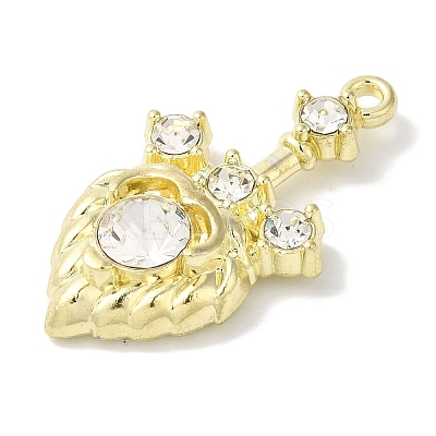 Rack Plating Alloy Pendants FIND-I039-011G-1