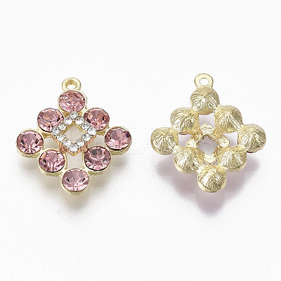Golden Plated Alloy Pendants PALLOY-N154-01C-1