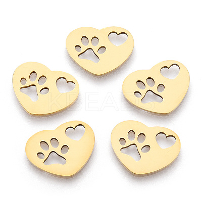 Ion Plating(IP)  201 Stainless Steel Pendants STAS-R111-JA664G-1