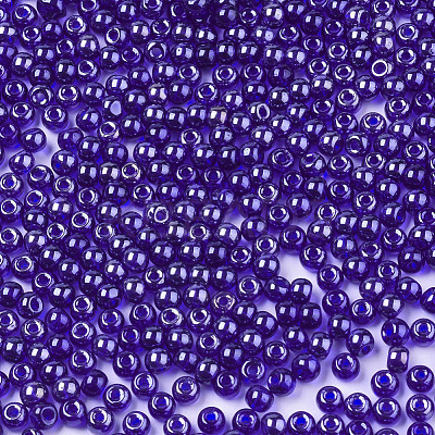 Transparent Glass Beads SEED-S040-08A-04-1