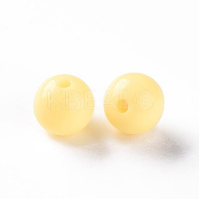 Opaque Acrylic Beads X-MACR-S370-C12mm-A10-1