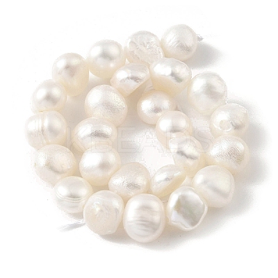 Natural Cultured Freshwater Pearl Beads Strands PEAR-A006-08H-1