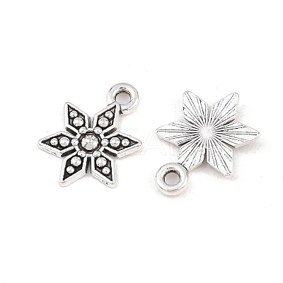 Tibetan Style Alloy Pendants PALLOY-A024-11AS-1