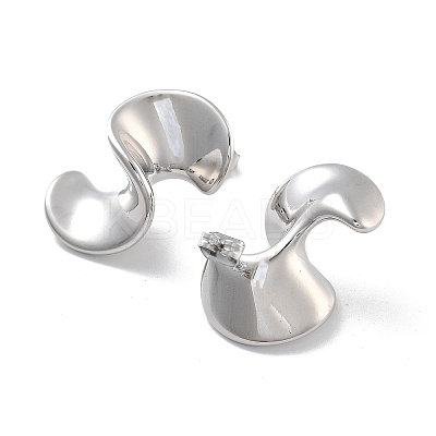 Non-Tarnish 304 Stainless Steel Stud Earrings EJEW-K281-04P-1