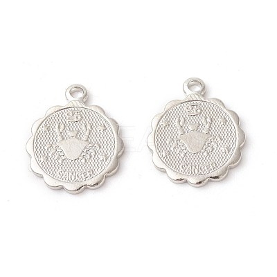 Brass Charms KK-F772-19P-11-1