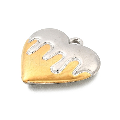 304 Stainless Steel Pendants STAS-M123-03D-PG-1