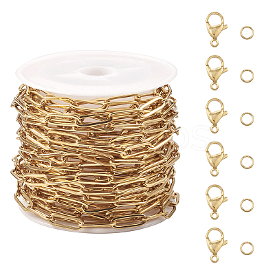 Chain Bracelet Necklace Making Kit CHS-TA0001-46-1