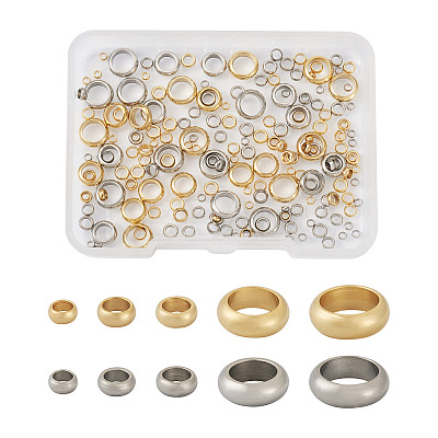 304 Stainless Steel Spacer Beads STAS-MP0001-08-1
