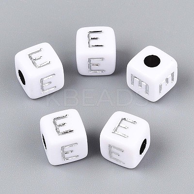 Opaque Acrylic Beads SACR-T035-03E-1